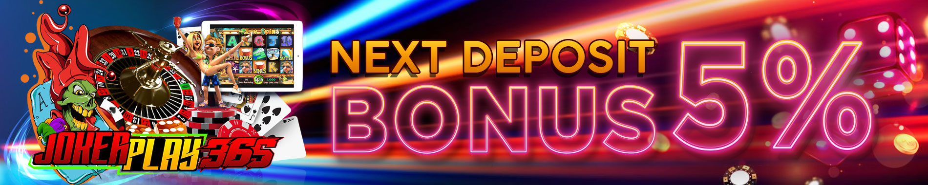 Bonus Next Deposit 10% TO x 3